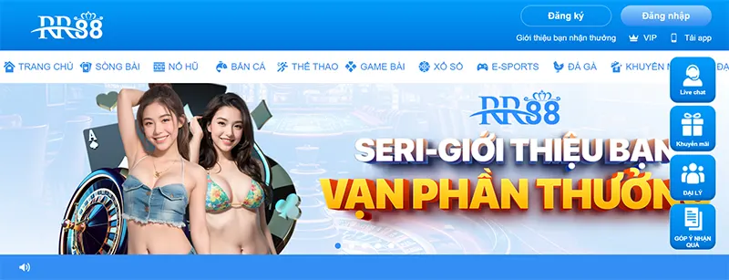 RR88 là một nhà cái uy tín hàng đầu Châu Á hiện nay